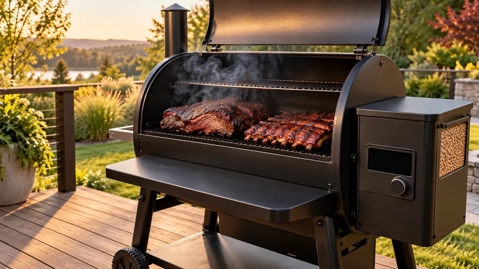 AI-generated illustration for Best Pellet Grills