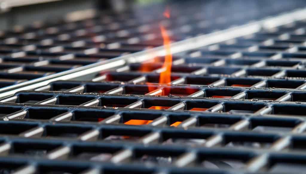 Charcoal grill grates