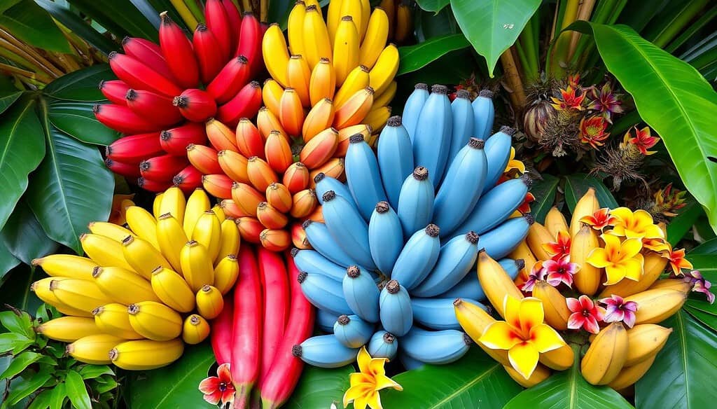 Exotic banana varieties