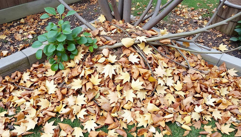 Fall garden cleanup