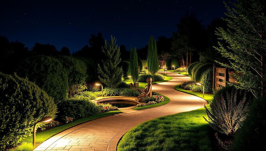 Garden and path lights