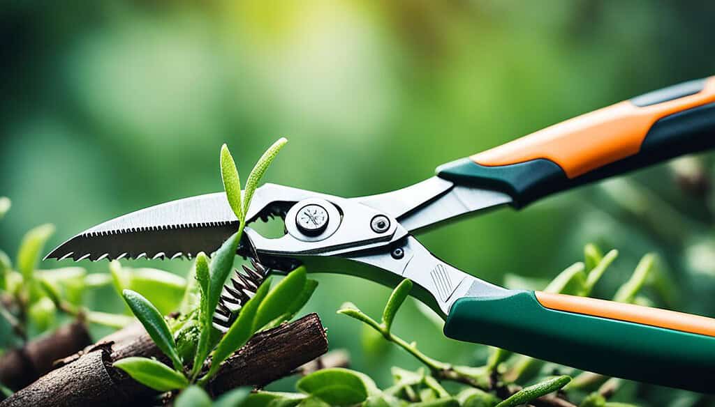 Hand pruner for gardening