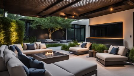 Modern outdoor furniture trends