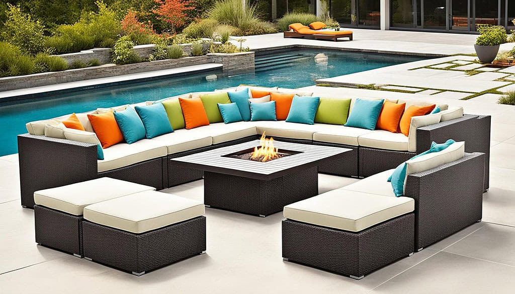 Modular outdoor seating