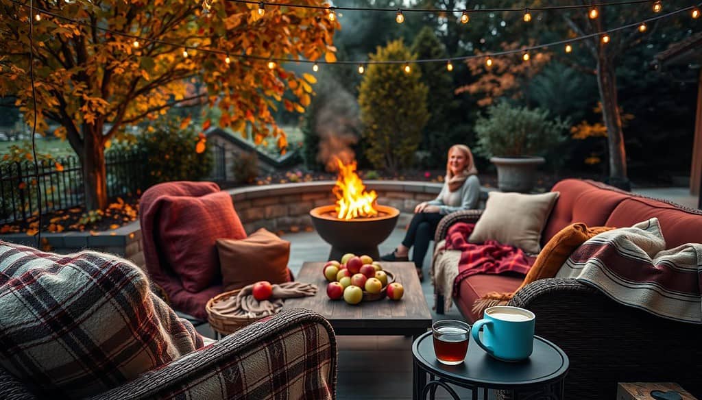 Preparing outdoor living spaces for fall