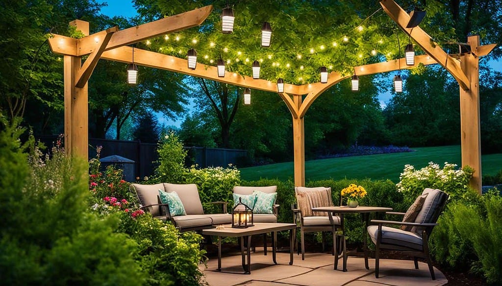 Solar landscape lighting options