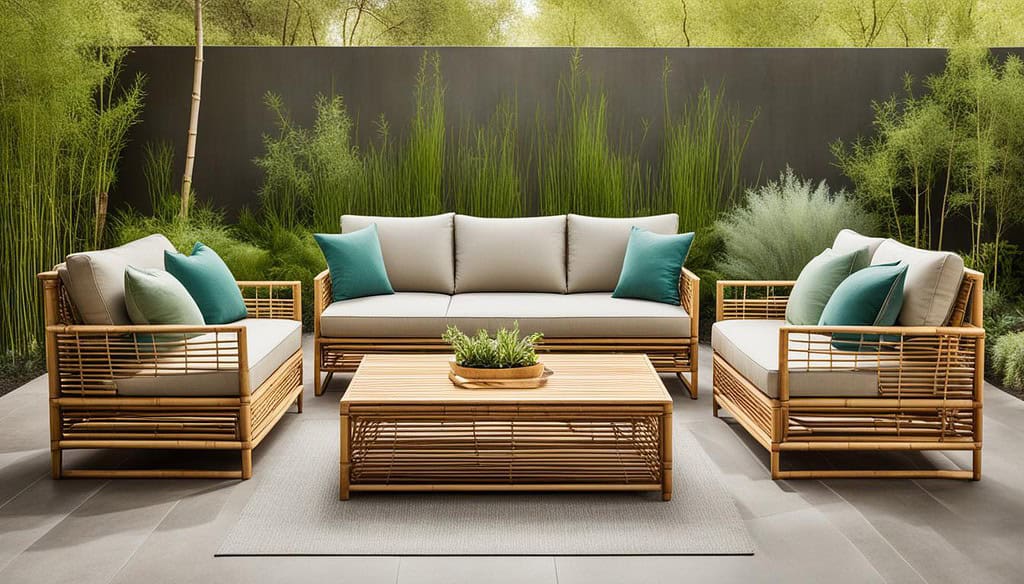 Sustainable outdoor furniture