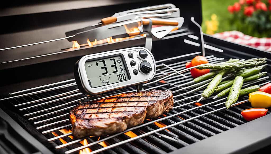 Temperature control for grilling