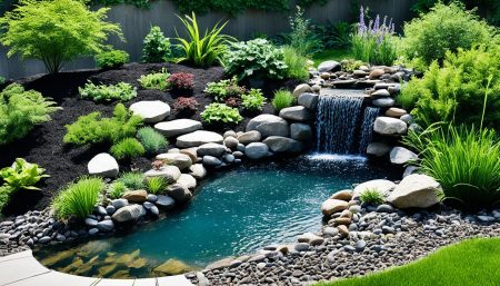 how to install a backyard water feature